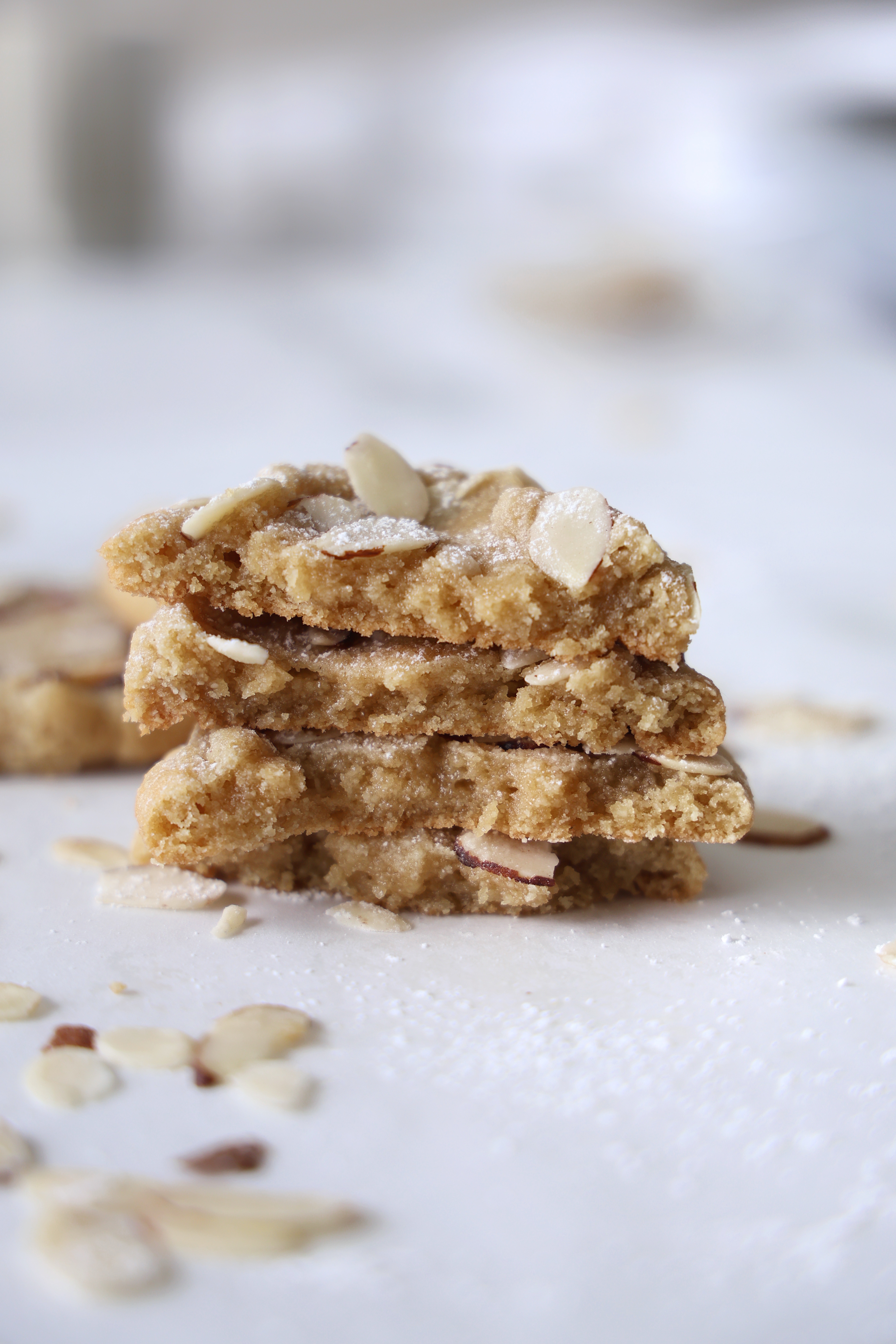 Chewy Almond Cookies